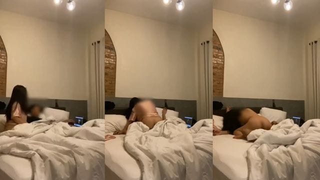 Bokep Indo Nginep Bareng Istri Teman Dihotel Malah Ngentot