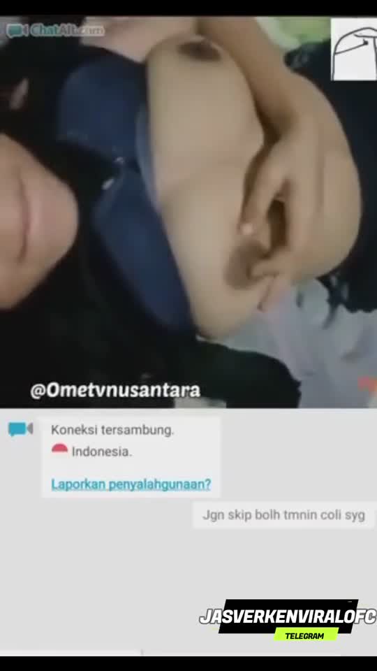 Telegram @jasverkenviralofc – Ome tv ada percakapan colmek pake pisang – Bokep Indo Viral