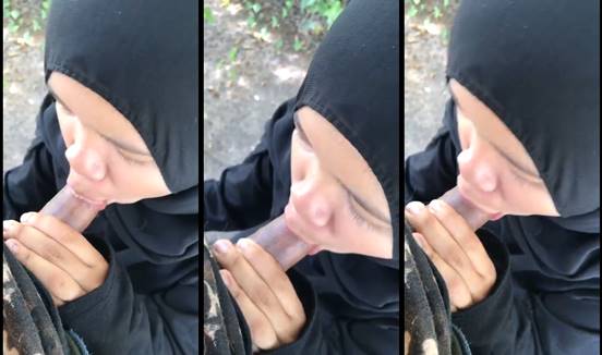 Bokep meras susu pacar sambil doi nyepong dikebun